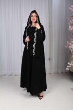 ⁦عباية شك ملون على شكل ورورد ملونة⁩ - الصورة ⁦22⁩