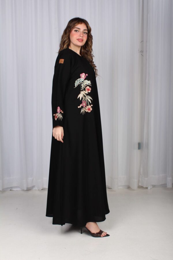 ⁦عباية شك ملون على شكل ورورد ملونة⁩ - الصورة ⁦23⁩