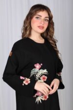 ⁦عباية شك ملون على شكل ورورد ملونة⁩ - الصورة ⁦12⁩