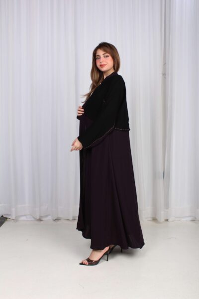 ⁦عباية فريده بشك موف⁩ - الصورة ⁦3⁩