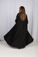 ⁦عباية ريش اسود و قيطان من اجناب⁩ - الصورة ⁦12⁩