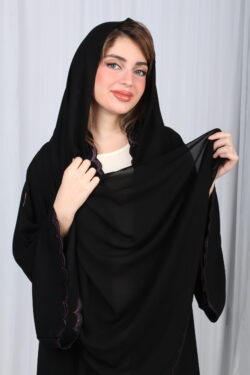 عباية لوسيندا شك موف على اطراف عباية