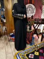 ⁦عبايه انترنت بكم مفصول وتطريز بذهبي⁩ - الصورة ⁦8⁩
