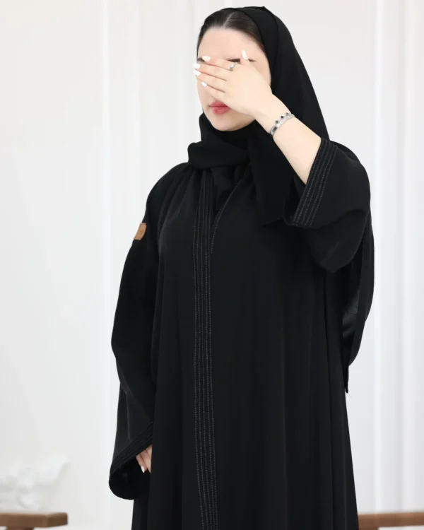 ⁦عباية همسة كلوش بدقات زي⁩ - الصورة ⁦4⁩