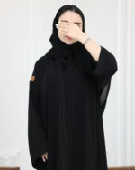 ⁦عباية همسة كلوش بدقات زي⁩ - الصورة ⁦3⁩