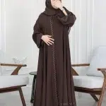 عباية آية كلوش جملي بتطريز شك مخفي