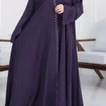 عباية آية كلوش موف بتطريز شك مخفي