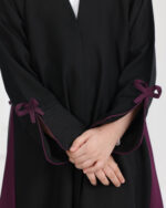 ⁦عباية بناتي فيونكة بلون موف⁩ - الصورة ⁦9⁩