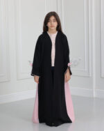 ⁦عباية بناتي فيونكة بلون وردي⁩ - الصورة ⁦4⁩