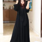 عباية سراميك بكلفة جفري من اكمام و امام