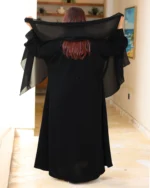 ⁦عباية باللؤلؤ الأسود⁩ - الصورة ⁦5⁩