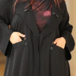 عباية كلوش عملية بجيوب امامي