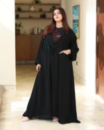 ⁦عباية كلوش عملية بجيوب امامي⁩ - الصورة ⁦2⁩