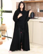عباية بلاك مطرزة بالاسود 0901