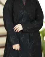 عباية ربع كلوش مطرزة كامل