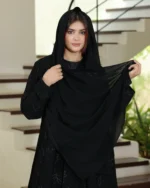 ⁦عباية ربع كلوش مطرزة كامل⁩ - الصورة ⁦5⁩