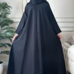 عباية نص كلوش بتطريز ZA-0637 (4)